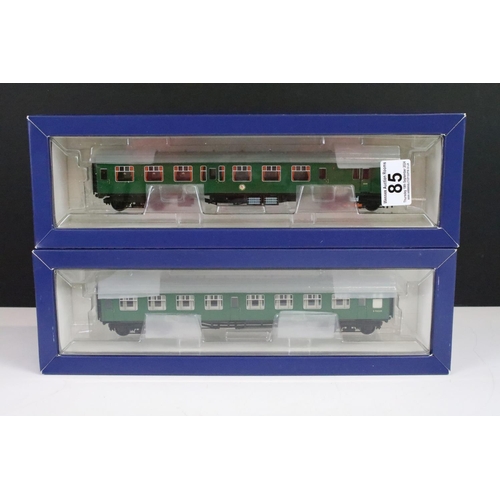 85 - Boxed Bachmann OO gauge 31-425 4CEP EMU 7105 Late SR Multiple Unit Green set