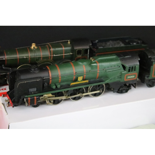 89 - Six OO gauge / Hornby Dublo locomotives to include Hornby Dublo Barnstaple, Lima NO 22, Airfix 0-6-0... 