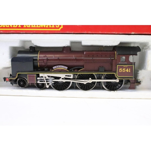 95 - Six boxed Hornby OO gauge locomotives to include R310 BR 4-6-2 Loco Battle of Britain Class Lord Bea... 