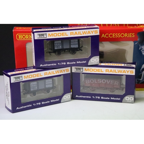 119 - Quantity of OO gauge rolling stock to include 12 x boxed Dapol wagons / trucks, a boxed Hornby R6226... 