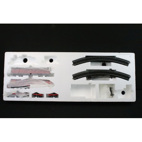 123 - Boxed Hornby R1029 Permanent Way electric train set (missing locomotive & controller) plus  a Hornby... 