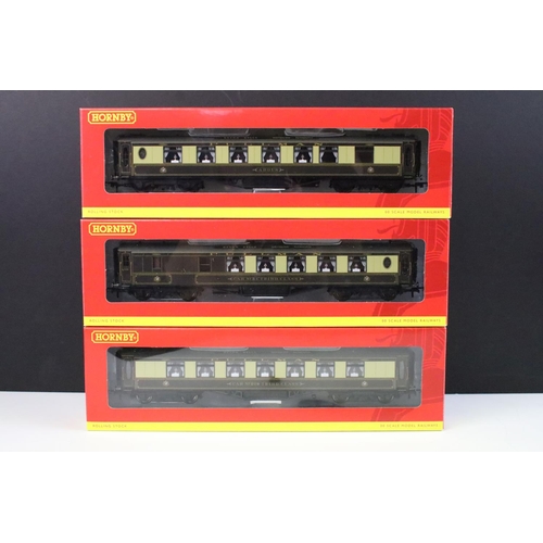 96 - Boxed Hornby OO gauge R4380 Devon Belle Pullman Cars Pack, complete