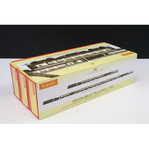 96 - Boxed Hornby OO gauge R4380 Devon Belle Pullman Cars Pack, complete