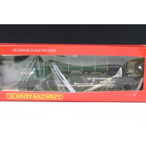 97 - Three boxed Hornby OO gauge locomotives to include R398 LNER 4-6-2 Loco Flying Scotsman, R373 BR 2-1... 