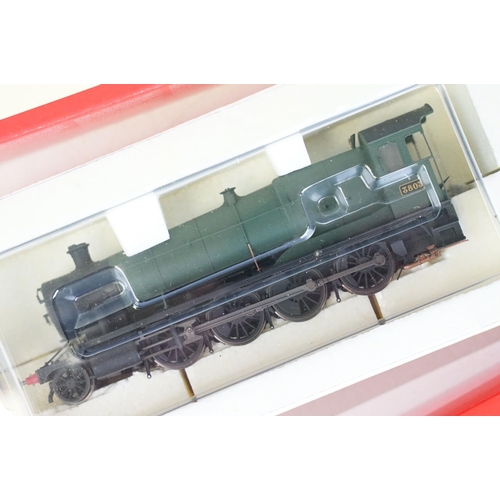 16 - Two boxed Hornby OO gauge locomotives to include R2918 GWR 2-8-0 Class 3800 Locomotive 3803 and R240... 