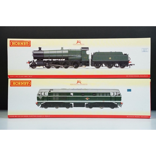 17 - Two boxed Hornby OO gauge locomotives to include R2420 BR Class 31 A1A Diesel Electric Locomotive D5... 