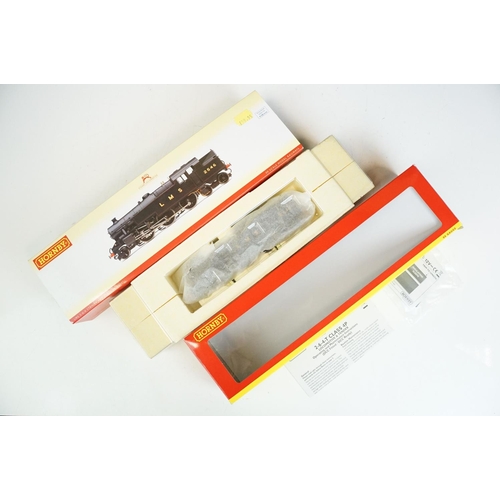 18 - Three boxed Hornby OO gauge locomotives to include R2635 LMS Stanier 4MT 2-6-4T 4P 2546, R2912 LNER ... 