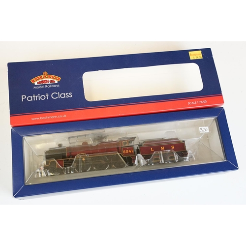 22 - Two boxed Bachmann OO gauge locomotives to include 31003 Robinson 04 6190 LNER Black and 31212 Patri... 