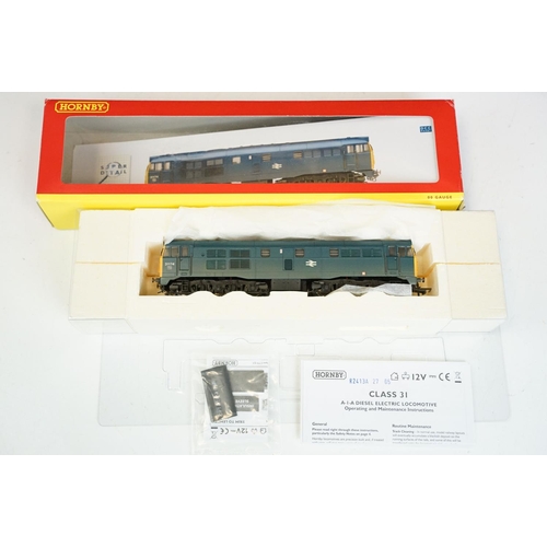 28 - Two boxed Hornby OO gauge locomotives to include Super Detail R2413A BR AIA AIA Diesel Electric Clas... 