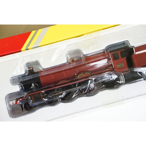 30 - Two boxed Hornby OO gauge locomotives to include R3229 BR 4-6-0 Star Class British Monarch and R3169... 