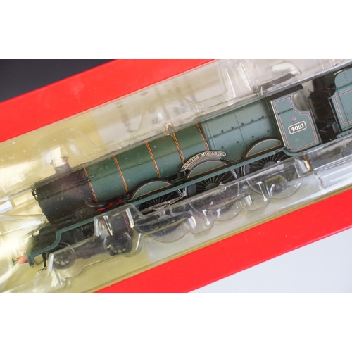 30 - Two boxed Hornby OO gauge locomotives to include R3229 BR 4-6-0 Star Class British Monarch and R3169... 