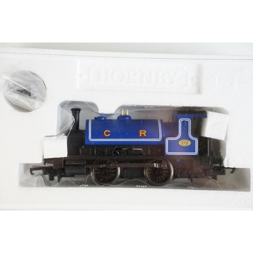 31 - Five boxed Hornby OO gauge locomotives to include 2 x R2672 Caledonian Railways 0-4-0 No 272, R3064 ... 