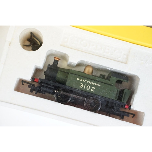 31 - Five boxed Hornby OO gauge locomotives to include 2 x R2672 Caledonian Railways 0-4-0 No 272, R3064 ... 