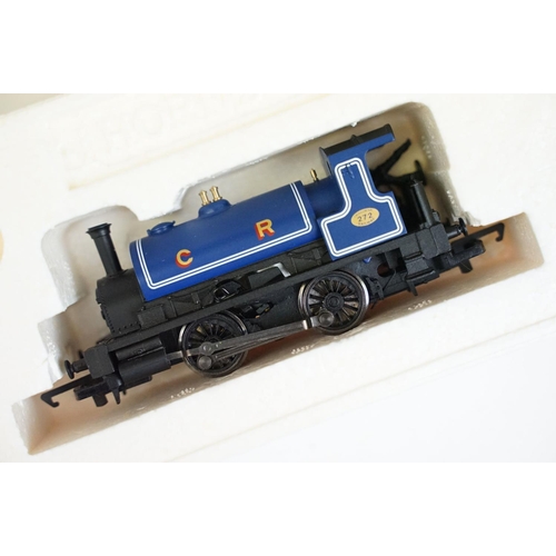 31 - Five boxed Hornby OO gauge locomotives to include 2 x R2672 Caledonian Railways 0-4-0 No 272, R3064 ... 