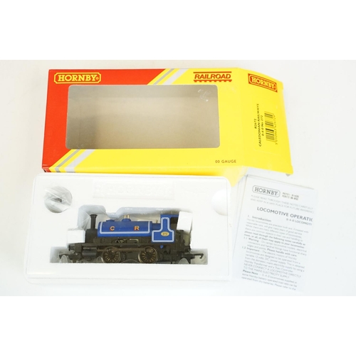 31 - Five boxed Hornby OO gauge locomotives to include 2 x R2672 Caledonian Railways 0-4-0 No 272, R3064 ... 