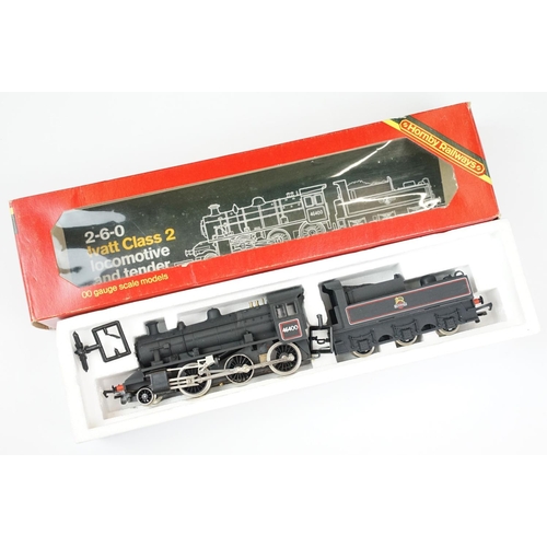 101 - Four boxed Hornby OO gauge locomotives to include R066 LMS 4-6-2 Duchess Loco, R078 GWR 4-6-0 King E... 