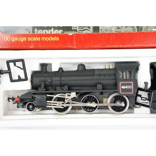 101 - Four boxed Hornby OO gauge locomotives to include R066 LMS 4-6-2 Duchess Loco, R078 GWR 4-6-0 King E... 