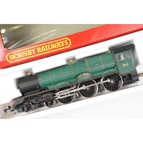 101 - Four boxed Hornby OO gauge locomotives to include R066 LMS 4-6-2 Duchess Loco, R078 GWR 4-6-0 King E... 