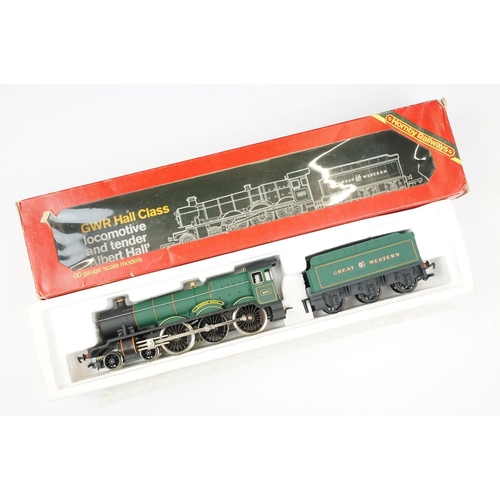 101 - Four boxed Hornby OO gauge locomotives to include R066 LMS 4-6-2 Duchess Loco, R078 GWR 4-6-0 King E... 