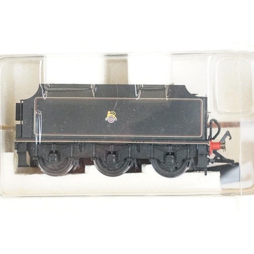 105 - Three boxed Hornby OO gauge locomotives to include DCC Fitted R2744X BR 4-4-0 Schools Class Blundell... 