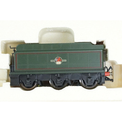 105 - Three boxed Hornby OO gauge locomotives to include DCC Fitted R2744X BR 4-4-0 Schools Class Blundell... 