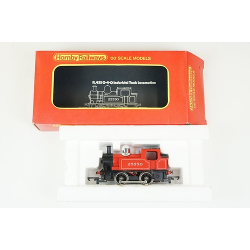 106 - Four boxed Hornby OO gauge locomotives to include R866 LNER B12 Locomotive, R320 LMS Class 5 Loco bl... 