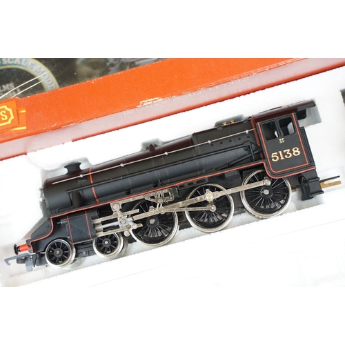 106 - Four boxed Hornby OO gauge locomotives to include R866 LNER B12 Locomotive, R320 LMS Class 5 Loco bl... 