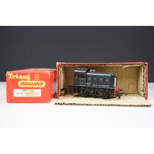 110 - 10 Boxed Triang OO gauge locomotives to include R357 AIA AIA Diesel Electric Loco, R59 2-6-2 Tank Lo... 