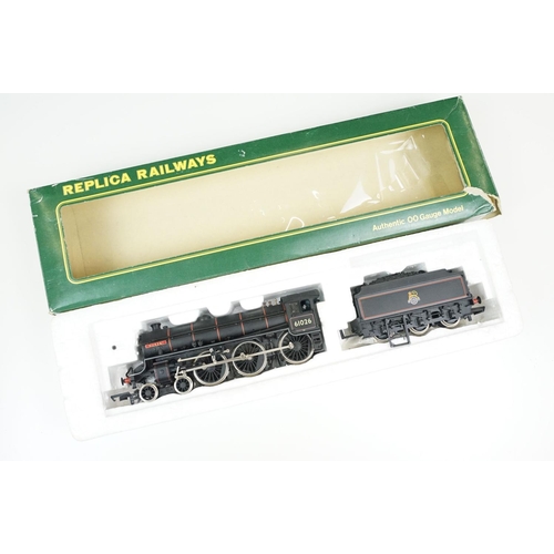 115 - Six boxed OO gauge locomotives to include 2 x Replica Railways (11011 Class B1 BR black OUREBI & 110... 