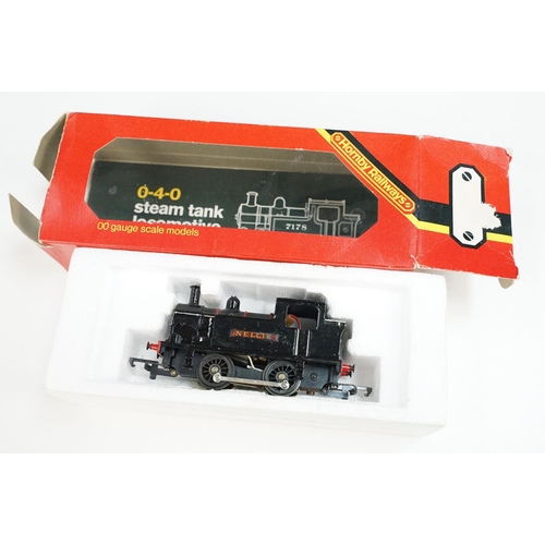 173 - Boxed Triang Hornby OO gauge R355B 0-4-0 Industrial Loco Nellie blue livery, a repainted 0-4-0 locom... 