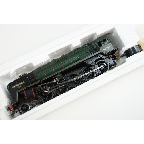 175 - Five boxed Bachmann OO gauge locomotives to include 32-850 NRM 9F 2-10-0 Standard 92220 Evening Star... 