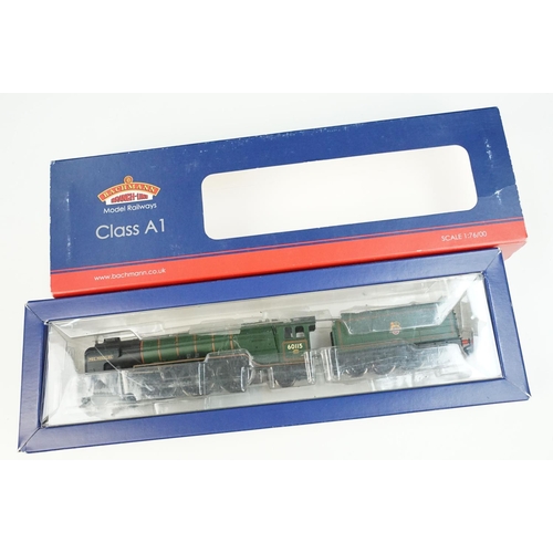 180 - Three boxed Bachmann OO gauge locomotives to include 32-558 Class A1 Meg Merrilies 60115 BR green ea... 