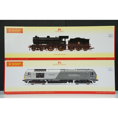 181 - Two boxed Hornby OO gauge locomotives to include R3038 Wrexham & Shropshire Bo Bo Diesel electric cl... 