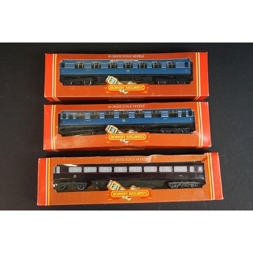 75 - 42 Boxed Hornby OO gauge items of rolling stock to include R216 BP 100 Ton Tank Wagon (tea), R020 Fr... 