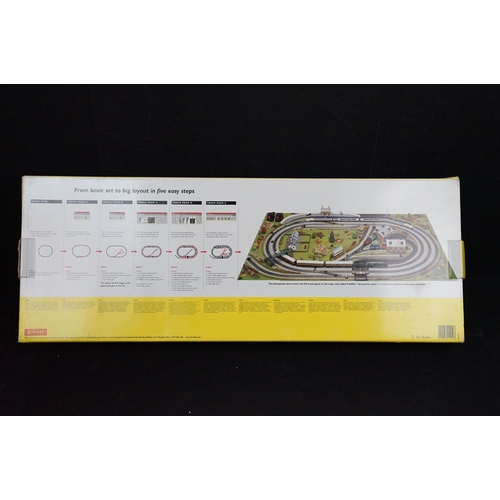 159 - Three boxed part complete Hornby OO gauge electric train sets to include R1013 Eurostar (with locomo... 