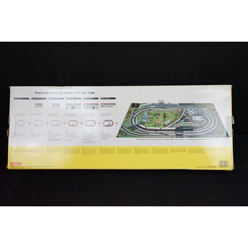 159 - Three boxed part complete Hornby OO gauge electric train sets to include R1013 Eurostar (with locomo... 