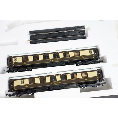 160 - Boxed Hornby OO gauge R558 Venice Simplon Orient Express electric train set containing locomotive an... 