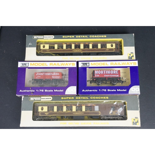 170 - 49 Boxed OO gauge items of rolling stock to include Hornby, Triang, Wrenn, Grafar, Airfix and Dapol ... 