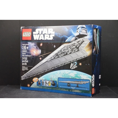 1438 - Lego - Boxed Lego Star Wars 10221 Super Star Destroyer set, part factory sealed, box showing creasin... 