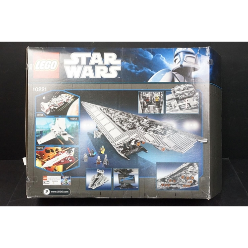 1438 - Lego - Boxed Lego Star Wars 10221 Super Star Destroyer set, part factory sealed, box showing creasin... 