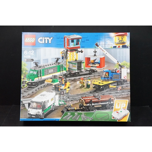 1439 - Lego - Boxed Lego City 60198 Cargo Train in a sealed ex condition