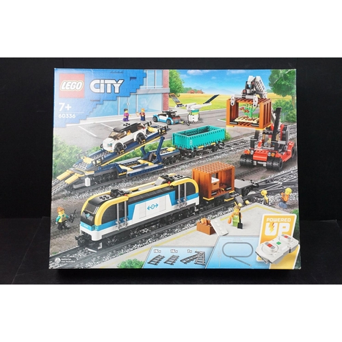 1440 - Lego - Boxed Lego City 60336 Freight Train in a sealed ex condition