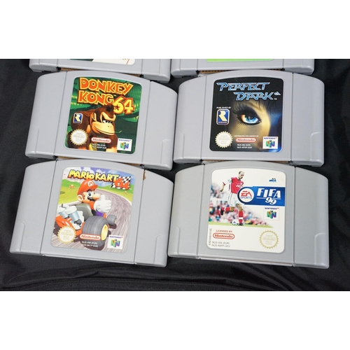 1558 - Retro Gaming - Nintendo 64 (N64) console complete with 2 x original controllers (yellow & blue), 1 x... 