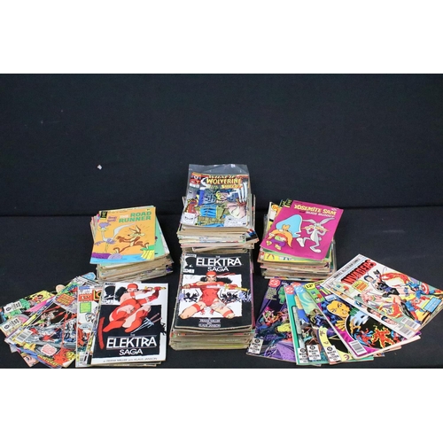 1636 - Comics - Collection of mid 20th C Marvel / DC comics featuring The Human Fly, Firestorm, Doctor Who,... 