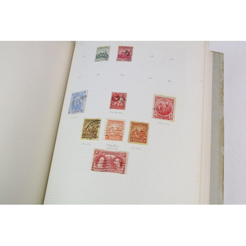 387 - Collection of stamps to include two Cape of Good hope early 20th Century triangular stamps, early 20... 