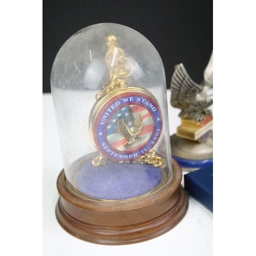 256 - A large collection of contemporary pocket watches, mostly within fitted display boxes, to include Fr... 