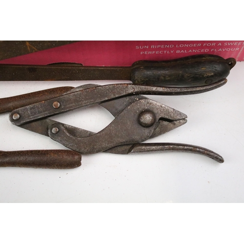 260 - A collection of World War One and World War Two military issued wire cutters to include British and ... 