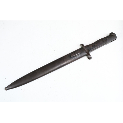 264 - A World War Two era K98 bayonet complete with scabbard.