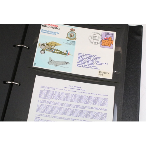 393 - Collection of Royal Air Force Museum first day covers across eight albums plus loose examples, most ... 