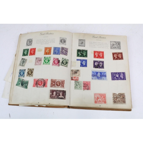 394 - Collection of stamps and first day covers to include Victorian GB and early common wealth stamps, la... 